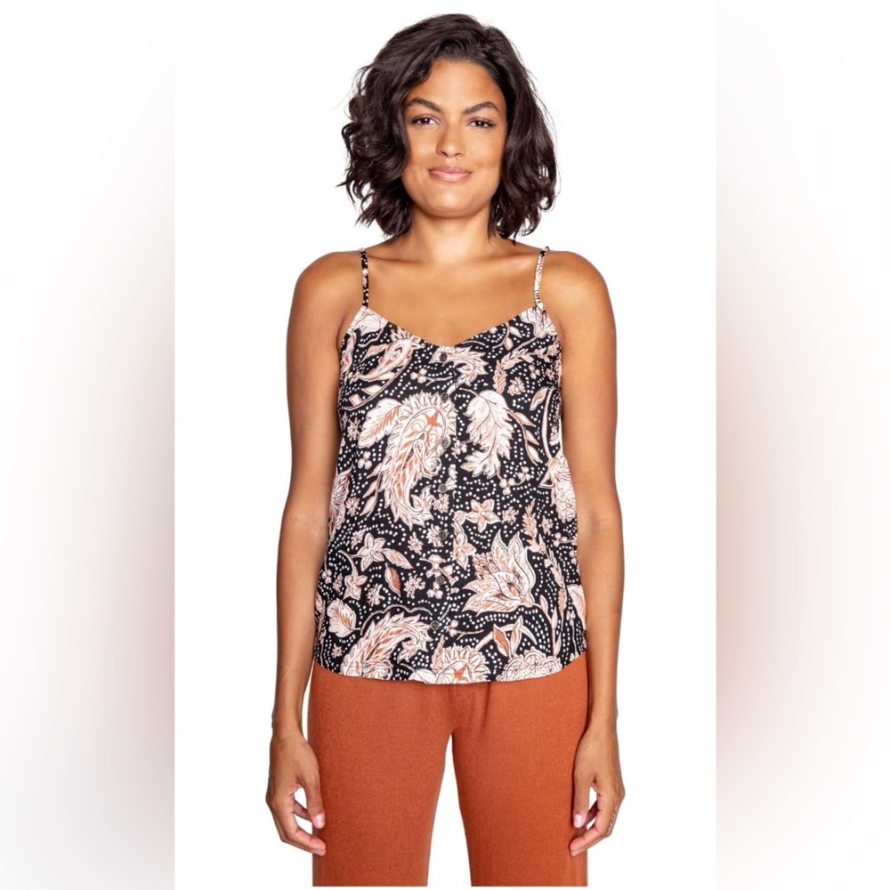 PJ Salvage Women's Loungewear Paisley Nights Cami (M) NEW